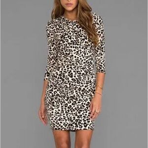 Juicy Couture Long Sleeve Cheetah Bodycon Dress 🐆✨